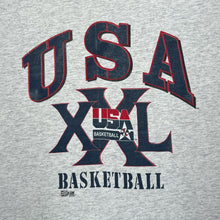 Load image into Gallery viewer, Vintage Salem Sportswear (1992) USA BASKETBALL Graphic Single Stitch T-Shirt