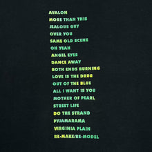 Load image into Gallery viewer, Vintage ROXY MUSIC (2001) “Best Of” Greatest Hits Bryan Ferry Band T-Shirt