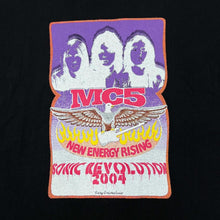 Load image into Gallery viewer, MC5 “Sonic Revolution 2004” Proto-Punk Blues Garage Hard Rock Band Tour T-Shirt