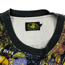 Load image into Gallery viewer, Vintage BODY GLOVE “Out Of The Box Never Look Back” Skater Surfer All-Over Print T-Shirt