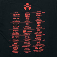 Load image into Gallery viewer, HELLFEST (2013) Graphic Heavy Metal Hard Rock Punk Band Festival Lineup T-Shirt