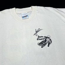 Load image into Gallery viewer, Signed Vintage 90’s Screen Stars JASON CRUMP Motorcycle Speedway Single Stitch Graphic T-Shirt