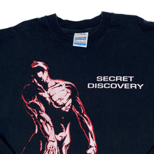 Load image into Gallery viewer, Screen Stars (1996) SECRET DISCOVERY “A Question Of Time” Gothic Rock Metal Band Long Sleeve Single Stitch T-Shirt