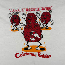 Load image into Gallery viewer, Vintage 80s California Raisins Grapevine T Shirt L Screen Stars Single Stitch
