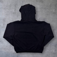 Load image into Gallery viewer, Champion Eco "UMASS Boston" Embroidered College Graphic Black Hoodie
