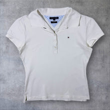 Load image into Gallery viewer, Tommy Hilfiger "Slim Fit" Classic White Mini Logo Short Sleeve Polo Shirt
