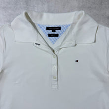 Load image into Gallery viewer, Tommy Hilfiger "Slim Fit" Classic White Mini Logo Short Sleeve Polo Shirt
