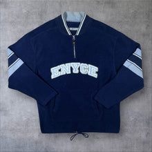 Load image into Gallery viewer, Early 00's Enyce Embroidered Spellout Y2K Hip Hop 1/4 Zip Fleece Sweatshirt
