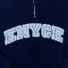 Load image into Gallery viewer, Early 00's Enyce Embroidered Spellout Y2K Hip Hop 1/4 Zip Fleece Sweatshirt
