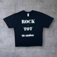 Load image into Gallery viewer, The Meholes “Rock Ist Tot” Graphic Spellout German Rock Band Black T-Shirt
