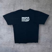 Load image into Gallery viewer, Callejon “MSD” Graphic Spellout Metalcore Heavy Metal Band Black T-Shirt

