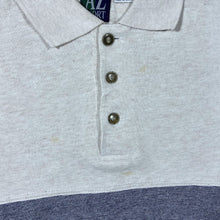 Load image into Gallery viewer, Vintage 90’s AZ Sport Colour Block Collared Sweatshirt
