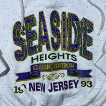 Load image into Gallery viewer, Vintage Seaside Heights (1993) “New Jersey” Souvenir Colour Block 1/4 Zip Collared Sweatshirt
