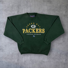 Load image into Gallery viewer, Vintage Galt Sand (1996) NFL Green Bay Packers Football Graphic Green Sweatshirt
