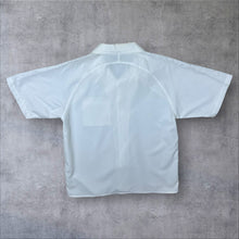 Load image into Gallery viewer, Early 00's Clockhouse "Clock" Embroidered Y2K Spellout White Polyester Shirt
