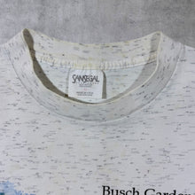 Load image into Gallery viewer, Vintage San Segal "Busch Gardens" Tourist Wildlife Graphic Single Stitch Grey T-Shirt
