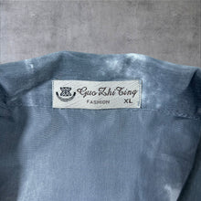 Load image into Gallery viewer, Early 00's Guo Lhi Ting Goth Y2K Ship All-Over Print Graphic Grey Shirt
