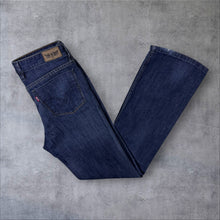 Load image into Gallery viewer, Levi's 627 Straight Fit Blue Denim Cotton Elastane Blend Jeans
