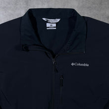 Load image into Gallery viewer, Columbia Sportswear Interchange Omni-Shield Black Outdoor Hiking Windbreaker Jacket
