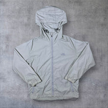 Load image into Gallery viewer, The North Face TNF Compact Jacket Hooded Light Grey Windbreaker NPW11410
