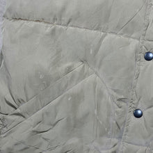 Load image into Gallery viewer, Dickies Faux Brown Leather Panel Padded Puffer Gilet Vest Jacket
