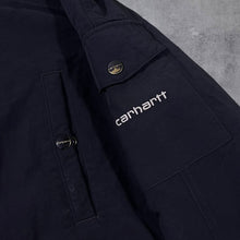 Load image into Gallery viewer, Carhartt W' Anchorage Parka Black Lined Hooded Padded Parka Coat Jacket
