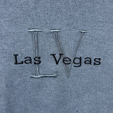 Load image into Gallery viewer, Las Vegas Embroidered Souvenir Spellout Crewneck Sweatshirt
