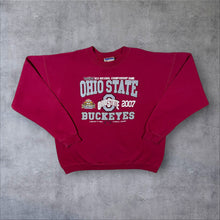 Load image into Gallery viewer, Vintage Hanes (2007) Ohio State Buckeyes College Football Graphic Red Sweatshirt
