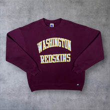 Load image into Gallery viewer, Vintage Russell Athletic NFL Washington Redskins Made In USA Burgundy Sweatshirt
