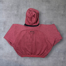 Load image into Gallery viewer, Vintage 90's Reebok GYM Embroidered Spellout 1/4 Zip Red Pullover Hoodie
