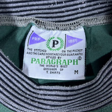 Load image into Gallery viewer, Vintage 90's Paragraph American Sports Graphic Green Grey Colour Block T-Shirt
