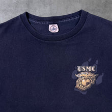 Load image into Gallery viewer, Delta USMC United States Marine Corps Military Graphic Black T-Shirt
