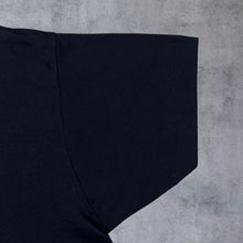 Load image into Gallery viewer, Vintage 3D Emblem "Bad To The Bone" Skull Biker Graphic Black Single Stitch T-Shirt
