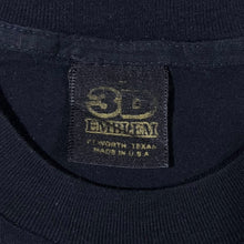 Load image into Gallery viewer, Vintage 3D Emblem "Bad To The Bone" Skull Biker Graphic Black Single Stitch T-Shirt
