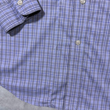 Load image into Gallery viewer, Polo Ralph Lauren "Classic Fit Performance" Blue Check Long Sleeve Button-Down Shirt
