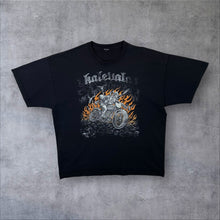 Load image into Gallery viewer, Kalevala "The Finnish Folklore Legend" Goth Biker Graphic Black T-Shirt
