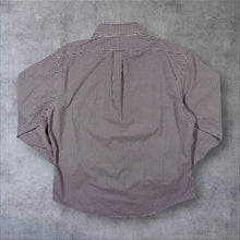 Load image into Gallery viewer, Ralph Lauren "Custom Fit" Red White Check Long Sleeve Button-Down Cotton Shirt
