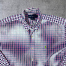 Load image into Gallery viewer, Vintage Ralph Lauren "Blake" White Pink Blue Check Long Sleeve Button-Down Shirt
