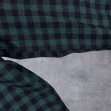 Load image into Gallery viewer, Grace &amp; Emma Green Black Plaid Check Long Sleeve Flannel Shirt
