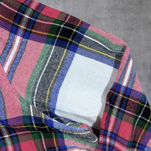 Load image into Gallery viewer, Arizona Jeans Co. "Boyfriend Fit" Multi Plaid Check Long Sleeve Flannel Shirt
