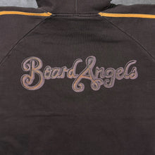 Load image into Gallery viewer, Early 00's Board Angels Kangaroo Poo Surfer Y2K Graphic Brown Hoodie
