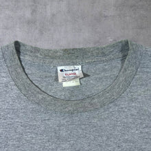 Load image into Gallery viewer, Vintage Champion "Virginia Tech" College Spellout Graphic Grey T-Shirt
