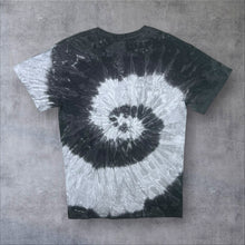 Load image into Gallery viewer, Nassau Bahamas Souvenir Spellout Graphic Black Grey Tie Dye T-Shirt
