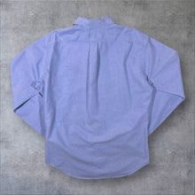Load image into Gallery viewer, Ralph Lauren "Classic Fit" Blue Mini Logo Long Sleeve Button-Down Cotton Shirt
