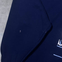 Load image into Gallery viewer, Vintage Champion "Spelman Alumna" Spellout Graphic Navy Blue Sweatshirt
