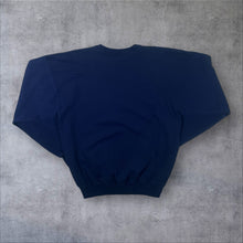 Load image into Gallery viewer, Vintage Champion "Spelman Alumna" Spellout Graphic Navy Blue Sweatshirt
