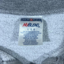 Load image into Gallery viewer, Jerzees "Brock University" Embroidered Spellout Grey 1/4 Zip Pullover Sweatshirt
