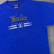 Load image into Gallery viewer, Vintage Champs NCAA Duke Blue Devils College Logo Graphic Blue T-Shirt
