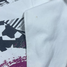 Load image into Gallery viewer, Quiksilver Surfer Skater Y2K All-Over Print Graphic White Pullover Hoodie
