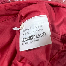 Load image into Gallery viewer, The North Face NPW71535 Red Patterned Lightweight Hooded Novelty Compact Jacket
